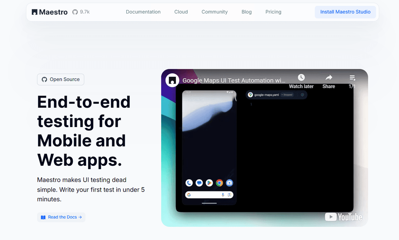 maestro-website-screenshot